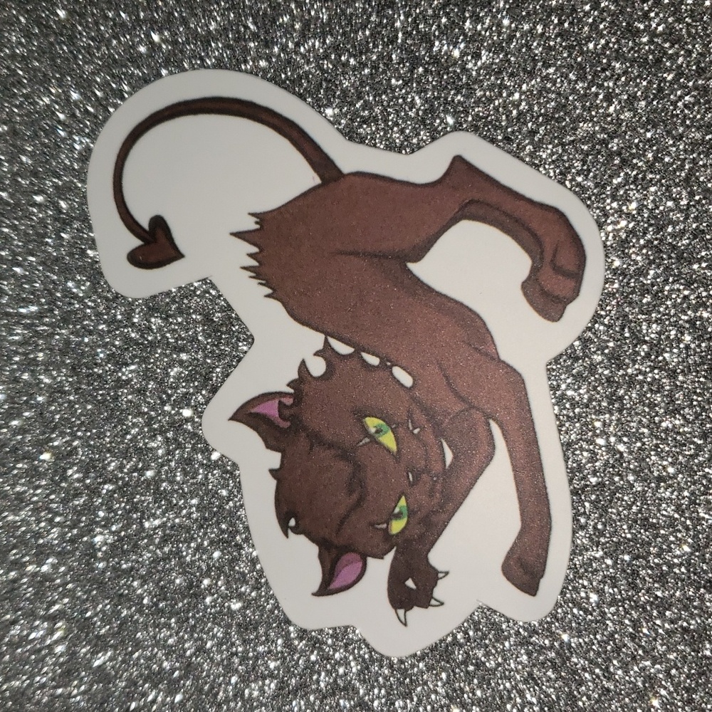 MONSTER HIGH WATERPOOF Sticker Cat